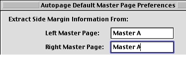 Master page assignments with Autopage